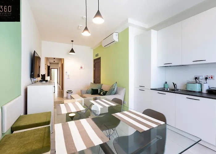 Stylish, Comfortable 2br With Wifi & Prvt Balcony By 360 Estates Gzira