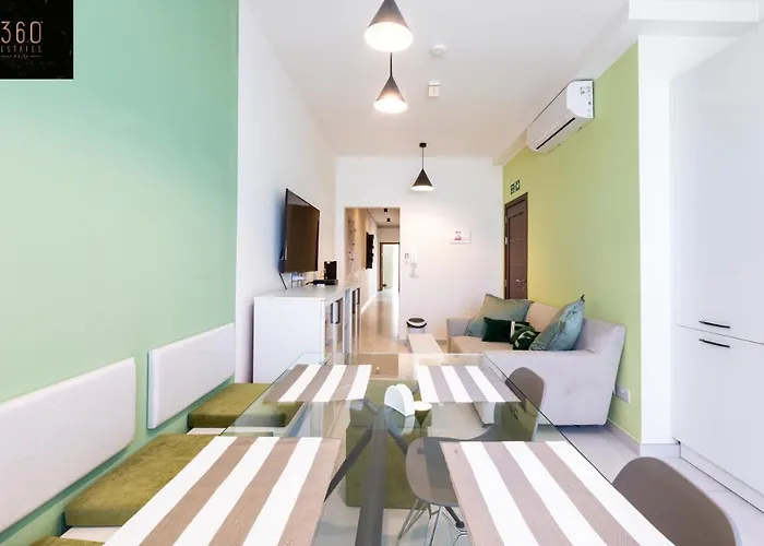 Stylish, Comfortable 2br With Wifi & Prvt Balcony By 360 Estates Gzira